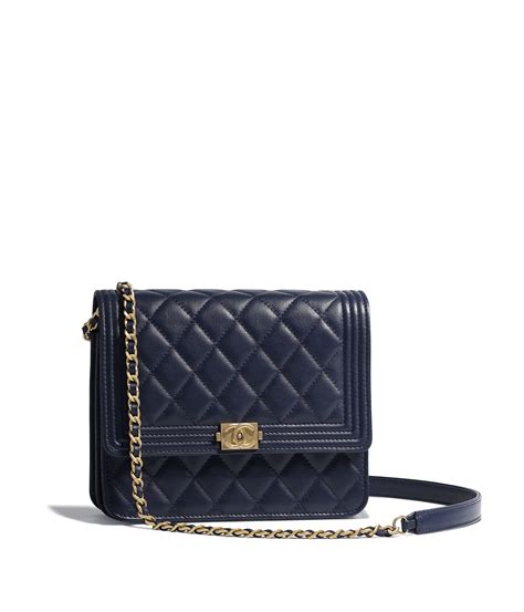 chanel boy clutch with chain price